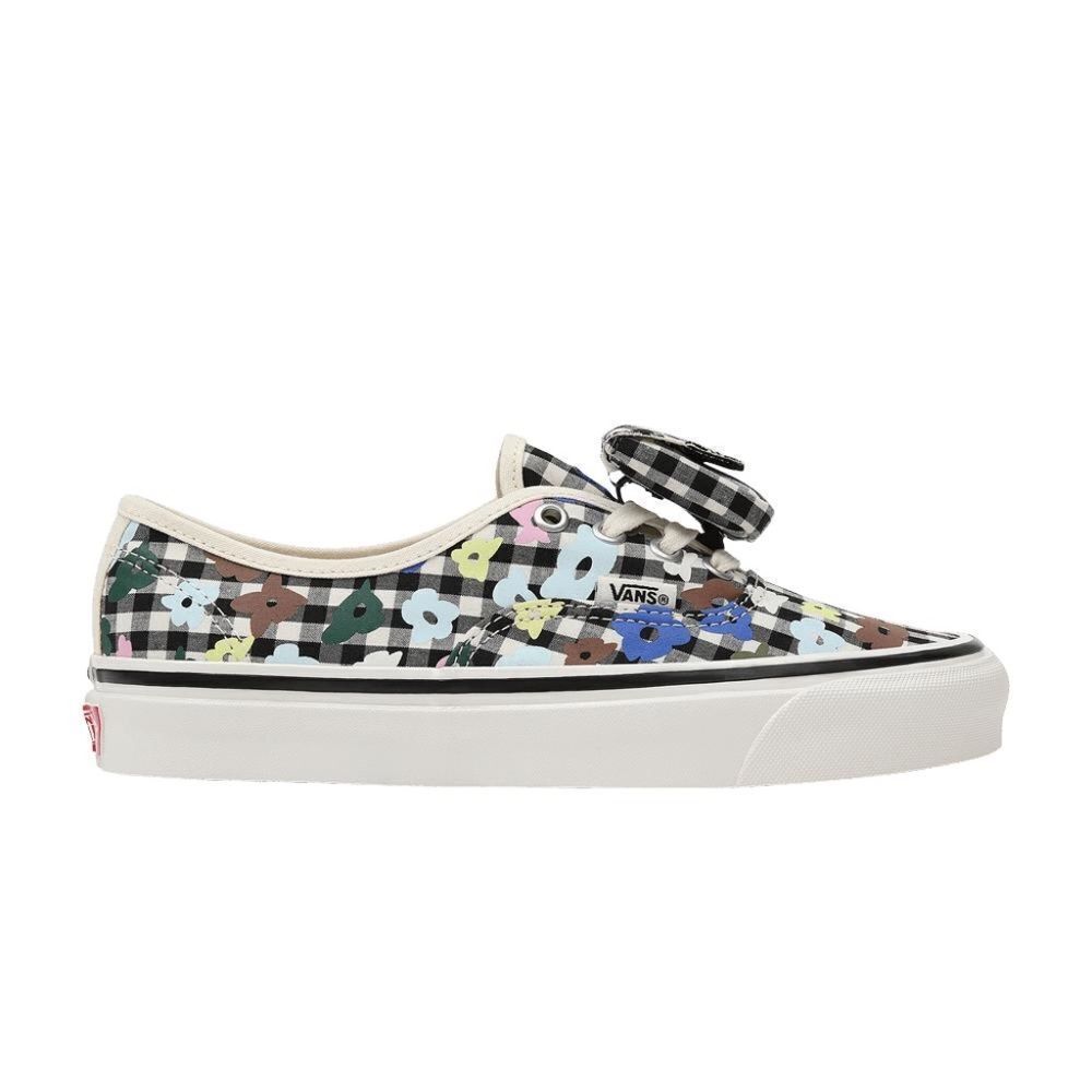 Vans- Sandy Liang Authentic 44 DX Shoes Checkered with Flowers